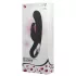 Pretty Love Webb - vibrator s klitoralnim nastavkom - vodootporan silikon crni