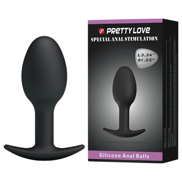 Pretty Love - analni dildo - crni