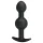 Pretty Love - analni dildo s unutarnjom kuglicom - crni