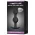 Pretty Love - analni dildo s unutarnjom kuglicom - crni