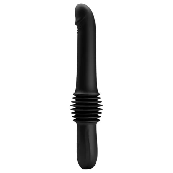 Pretty Love Pazuzu - vibrator za umetanje glavice - crni