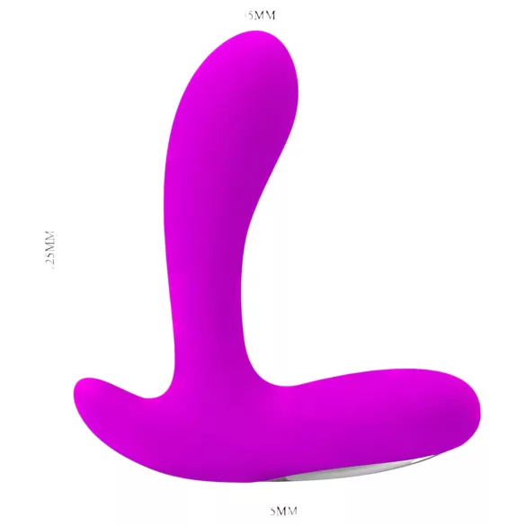Pretty Love Backie - vibrator za prostatu - silikon - roza
