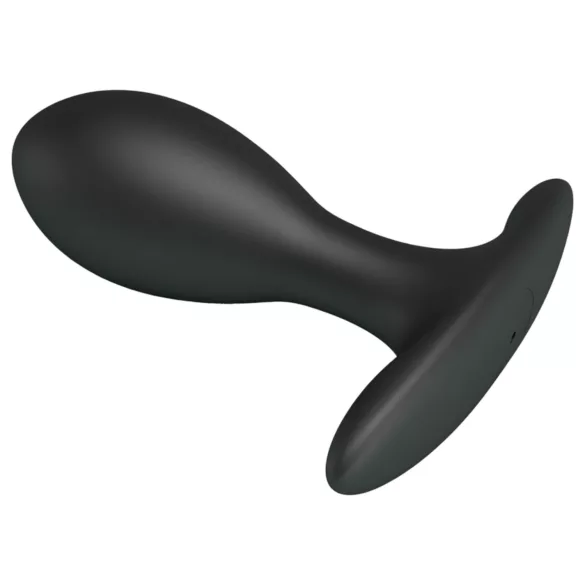 Pretty Love - analni plug na napuhavanje s unutarnjom kuglicom - crni