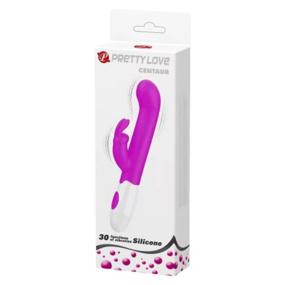 Pretty Love Centaur - vibrator za G-točku i klitoris - silikon ljubičasti