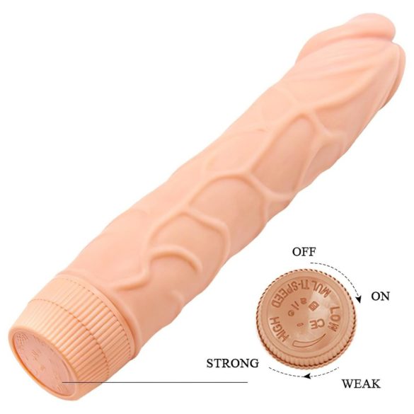 Baile Barbara - realistični vibrator - 22,5 cm - natur