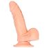 Baile Barbara Mark - realistični rotirajući vibrator - 15 cm (natur)