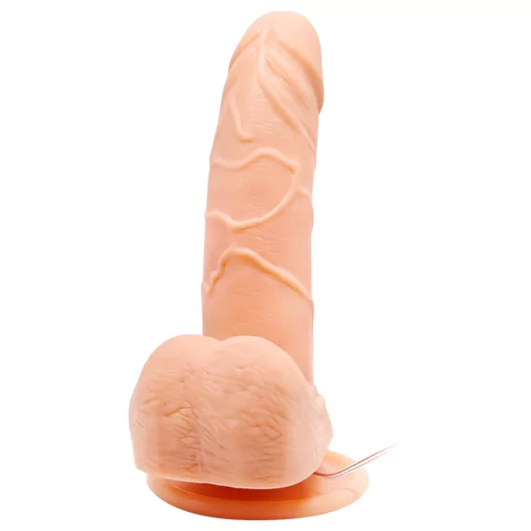 Baile Barbara Mark - realistični rotirajući vibrator - 15 cm - natur
