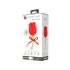 Pretty Love Rose Lover - vibrator za klitoris s jezičkom 2u1 - silikon crveni