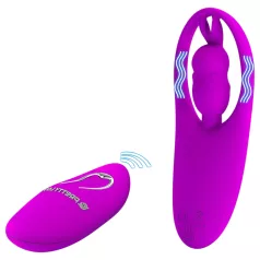   Pretty Love Wild Rabbit - vibrator za klitoris s ušima - silikon - rozi