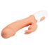 Pretty Love Uskršnji Zeko – vibrator s masažerom za klitoris (natur)