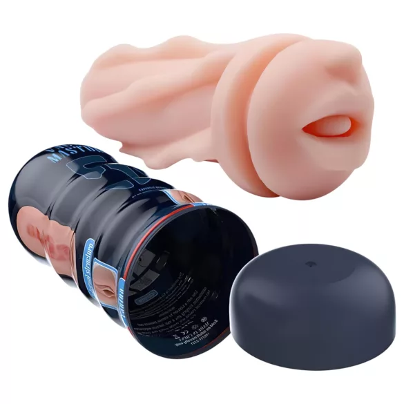 Pretty Love Vacuum Cup - realistični masturbator u obliku usta (prirodne boje)