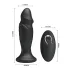 MR. PLAY - analni vibrator na daljinsko upravljanje - punjivi - crni