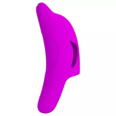   Pretty Love Delphini - prstenasti vibrator za prst s delfinom - silikon