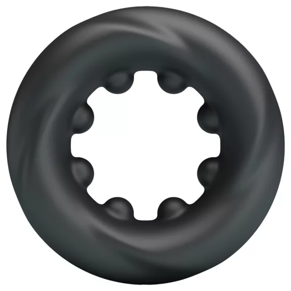 Crazy Bull - stimulirajući prsten za penis - crni