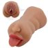 Crazy Bull - masturbator u obliku usta i vagine - prirodna boja
