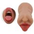 Crazy Bull - masturbator u obliku usta i vagine - prirodna boja