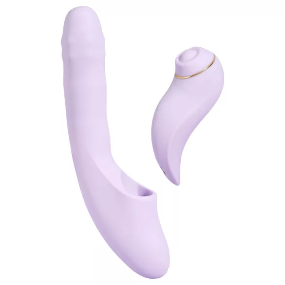 Svakom DuoGlow - Aplikacijom upravljani vibrator za G-točku i klitoris (ljubičasti)