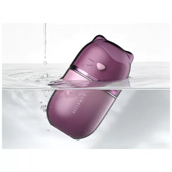 Svakom Klitty - vibrator s jezičkom za lizanje (ljubičasti)