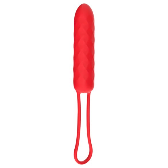 Vibeconnect Faith - vodootporni crveni vibrator na punjenje