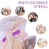 Sex HD Iris - vibrator s 2 motora i grijanjem - masažer - ljubičasti