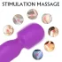 Sex HD Iris - vibrator s 2 motora i grijanjem - masažer - ljubičasti