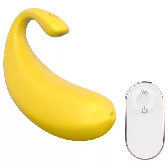 Sex HD - Vibracijsko jaje s upravljanjem putem aplikacije (žuto)