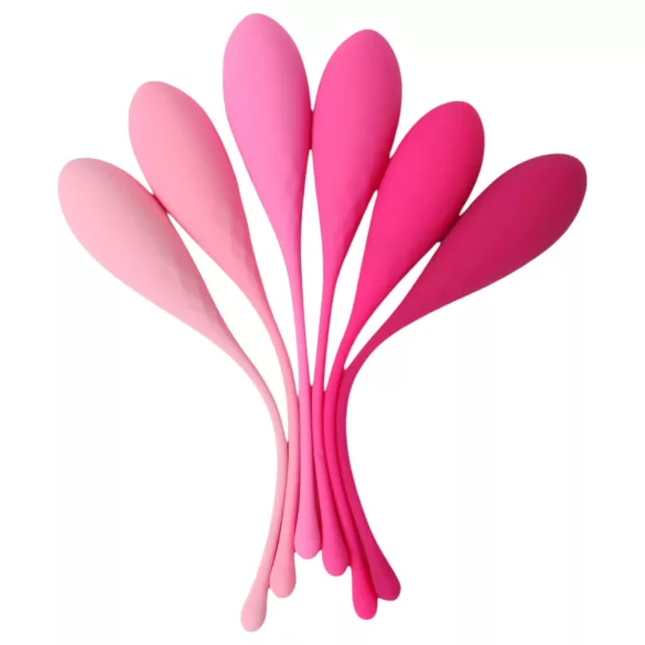 Sex HD Eggs - kegel kuglice set 6 komada - ružičaste