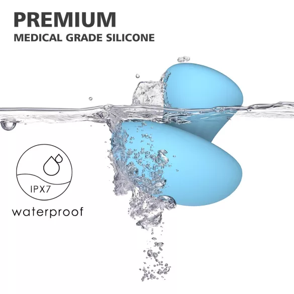 Magic Mushroom - bežični masažer za lice (plavi)