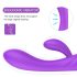 Sex HD Sanje - vodootporni grijaći vibrator (ljubičasti)