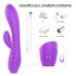 Sex HD Sanje - vodootporni grijaći vibrator (ljubičasti)