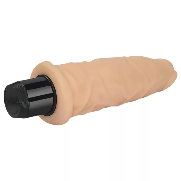 Lovetoy Real Feel - realistični vibrator - 19 cm - natur