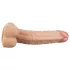 Lovetoy Real Extreme - G-točka dildo - 21 cm - prirodna boja