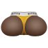 Lovetoy Streetgirl's 12 - umjetna vagina torzo i tanga (tamna prirodna)