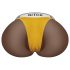 Lovetoy Streetgirl's 12 - umjetna vagina torzo i tanga (tamna prirodna)
