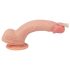 Lovetoy Prirodni Kurac - s vakuumskom bazom, realistični dildo - 21cm (prirodno)