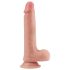 Lovetoy Nature Cock - dvostruki dildo 20cm (prirodan)