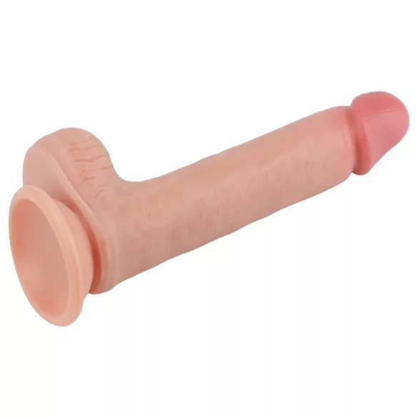 Lovetoy Nature Cock - realistični dildó s dva sloja - 20cm - prirodna boja