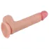 Lovetoy Nature Cock - realistični dildó s dva sloja - 20cm - prirodna boja