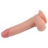 Lovetoy Nature Cock - dvostruki dildo 20cm (prirodan)