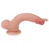 Lovetoy Nature Cock - realistični dildó s dva sloja - 20cm - prirodna boja