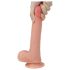 Lovetoy Nature Cock - dvostruki dildo 20cm (prirodan)