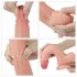 Lovetoy Nature Cock - dvostruki dildo 20cm (prirodan)