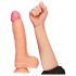 Lovetoy Nature Cock - realistični dildo s dvostrukim slojem - 25 cm - natur
