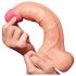 Lovetoy Nature Cock - realistični dildo s dvostrukim slojem - 25 cm - natur