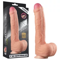   Lovetoy Nature Cock - realistični dildo s dvostrukim slojem - 28 cm