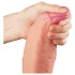 Lovetoy Nature Cock - realistični dildo s dvostrukim slojem - 28 cm