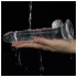 Lovetoy Flawless Clear - dildo s vakuumskom čašicom - 19 cm (prozirno)