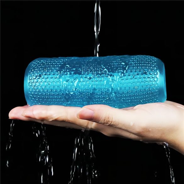 Lovetoy - Masturbator s dvije strane - rebrasti dizajn - plavi