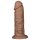 Lovetoy Chubby - Realistični dildo s vakumskim postoljem - 25cm (naturalan)