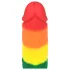 Lovetoy Prider - realistični dildo - 19 cm - šarena boja